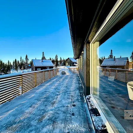 Vakantiehuis Cozy On Sjusjolia By The Trail Network Sauna Sjusjøen